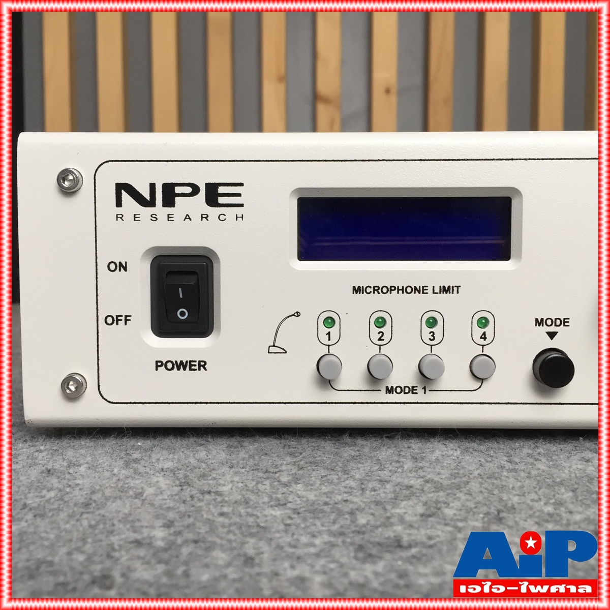 NPE CF-5MS ชุดควบคุมไมค์ ชุดควบคุมไมค์ประชุม ตัวจ่ายไฟ CF 5MS CF5MS ตัวควบคุมไมค์ เครื่องควบคุมไมค์ เอไอ-ไพศาล