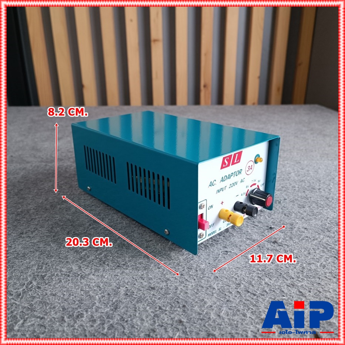 SL SL-3AS อะแดปเตอร์ 3A พิเศษ สินค้าโรงงาน สยามนีออน Siam Neonline รุ่น SL 3AS ADAPTOR 3A รุ่น SL SL3AS หม้อแปลงไฟ เอไอ-ไพศาล