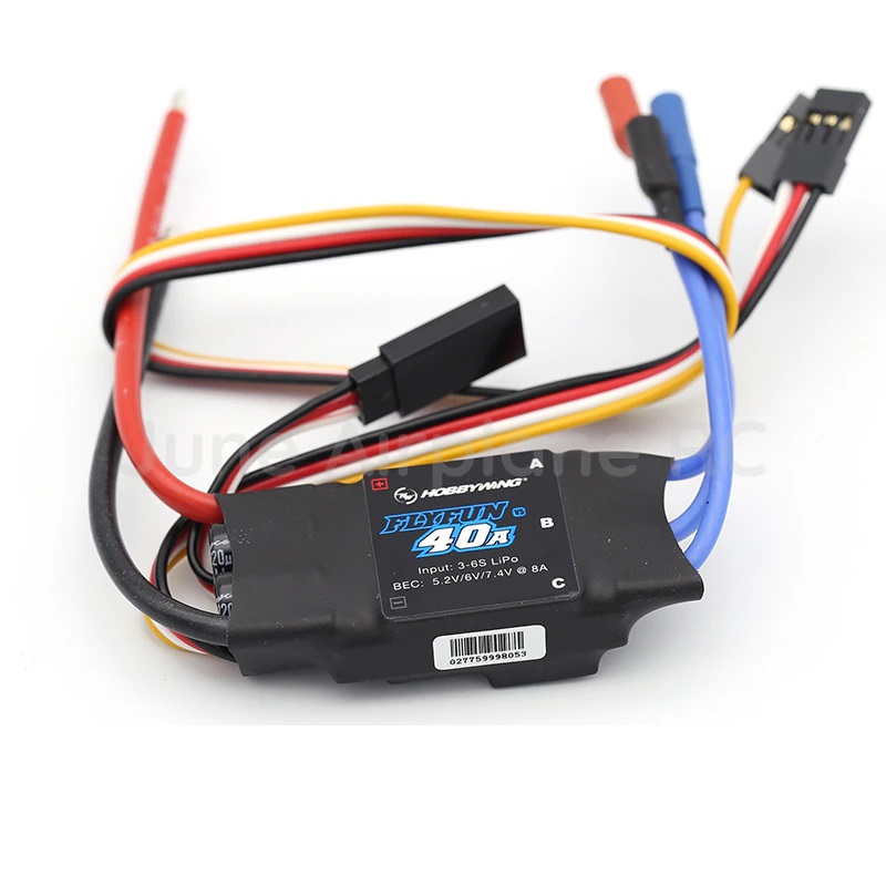 Hobby Wing : Flyfun Brushless Speed Controller 40A V5 for Aircraft