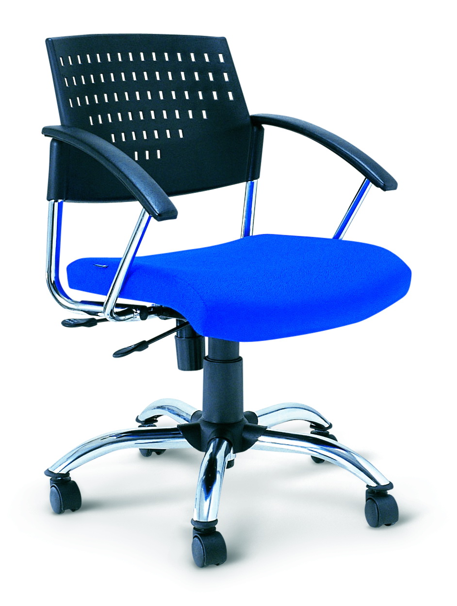 เก้าอี้สำนักงาน, เก้าอี้สำนักงานพนักพิงพลาสติก ยี่ห้ออาซาฮี (asahi) รุ่น PL-1A