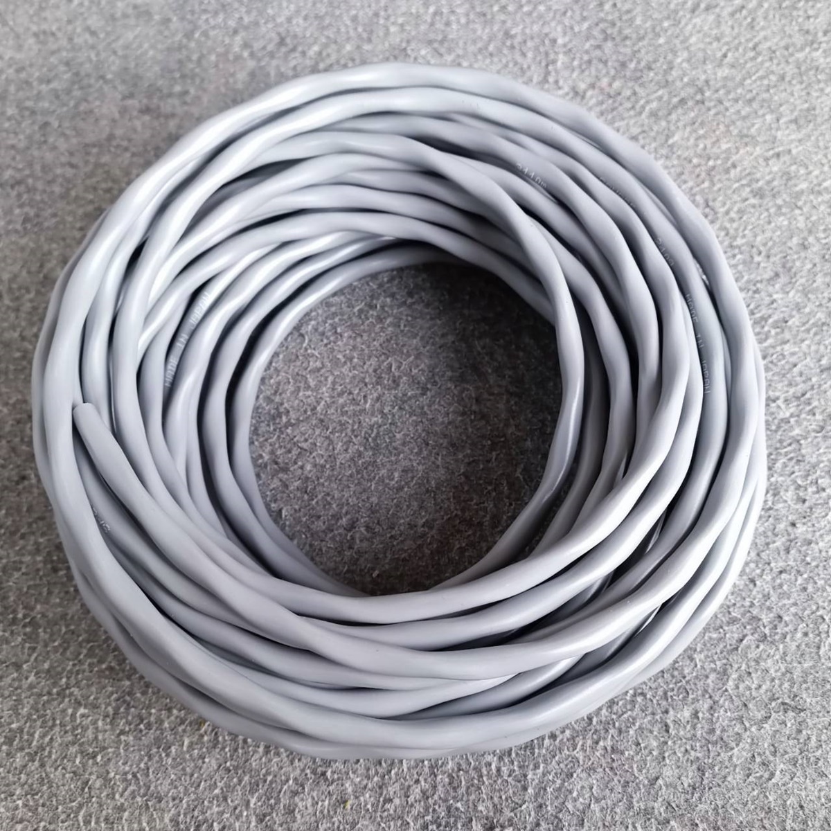 ขด15เมตร สายลำโพงCANARE 2S7F 16AWG สีเทา สายลำโพง2คอร์ ขนาด16awg ทองแดงแท้ Canare Speaker Cable 2S7F เอไอ-ไพศาล