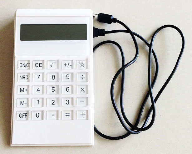 เครื่องคิดเลข + สาย USB HUB ฮับ ของพรีเมี่ยม สกรีนโลโก้ได้