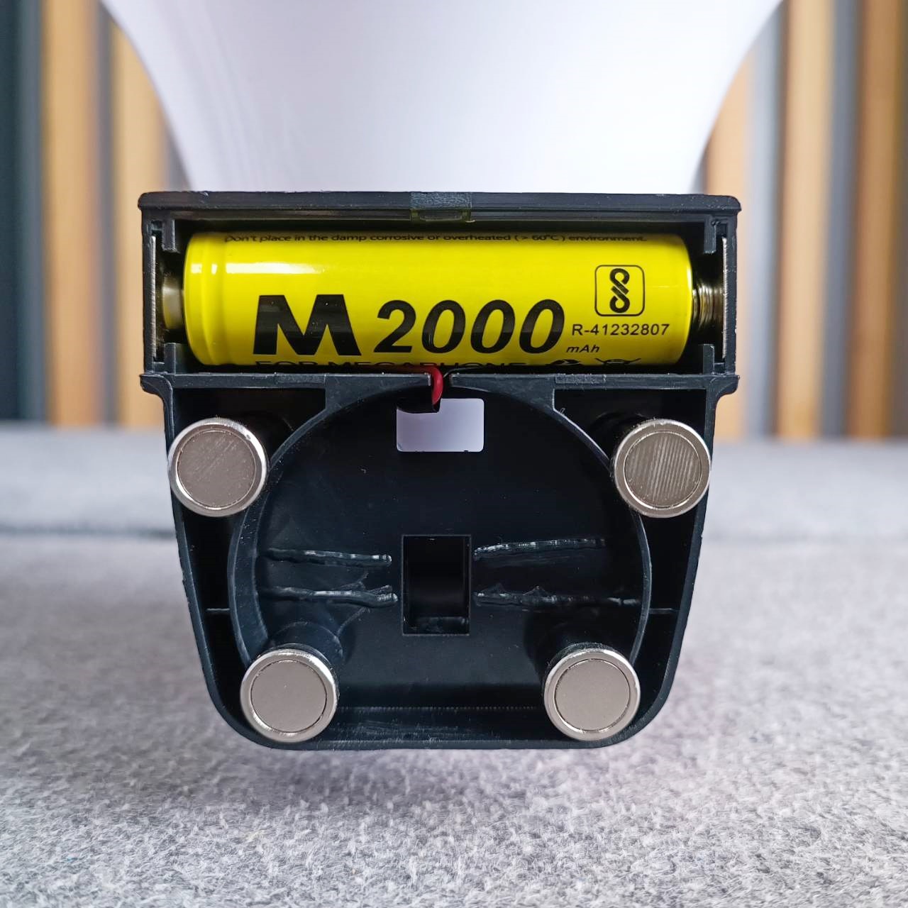 (พร้อมใช้ ไม่ต้องต่อแอมป์) MITSUMI M-50 โทรโข่งชาร์จได้ ฐานแม่เหล็ก โทรโข่งฮอร์น รุ่นใหม่ออกมาแทน M55 ขายึดแบบแม่เหล็ก ยึดติดทุกพื้นที่เหล็ก มิตซูมิ M 50 M50 เอไอ-ไพศาล