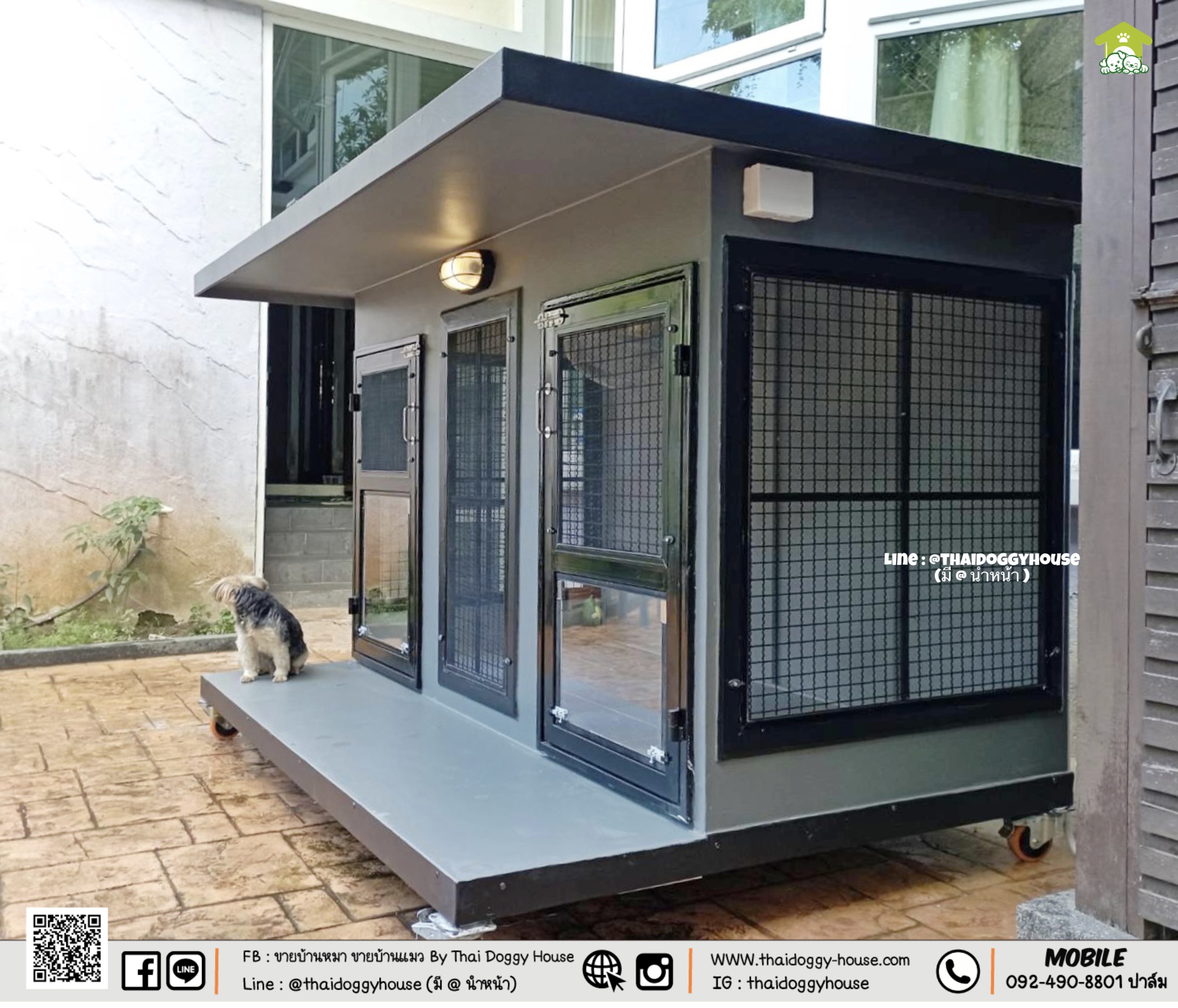 บ้านหมา บ้านแมว " 𝐁𝐎𝐗 𝐒𝐓𝐘𝐋𝐄 𝐁𝐘 𝐓𝐇𝐀𝐈 𝐃𝐎𝐆𝐆𝐘 𝐇𝐎𝐔𝐒𝐄 "