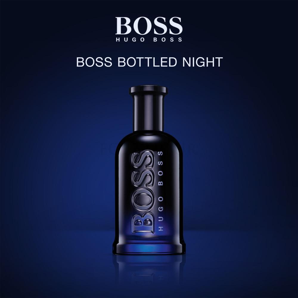 น้ำหอมแท้100% Hugo Boss Bottled Night for Men EDT 100 ml.