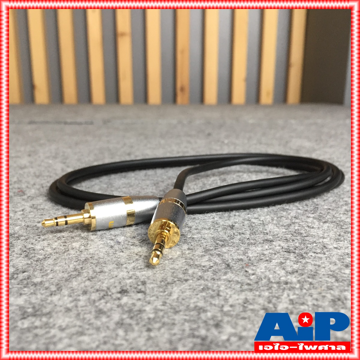 1.5เมตร DYNACOM J049 สาย TR-ST หัวท้าย GS005 สาย สัญญาณ เสียง สายสัญญาณ TR-STหัวท้าย ไดน่าคอม เอไอ-ไพศาล