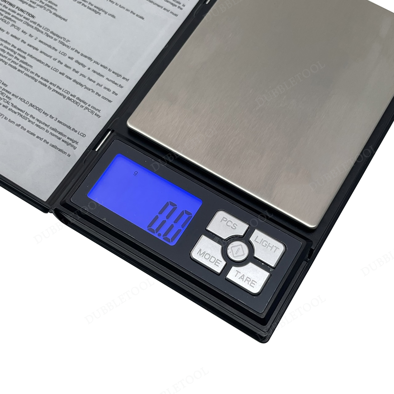 เครื่องชั่งดิจิตอล Notebook 0.1g-2000g (2Kg/0.1g) เครื่องชั่งทองดิจิตอลแบบพกพา เครื่องชั้งคัดเกรดอย่างดี รับประกันการใช้งาน