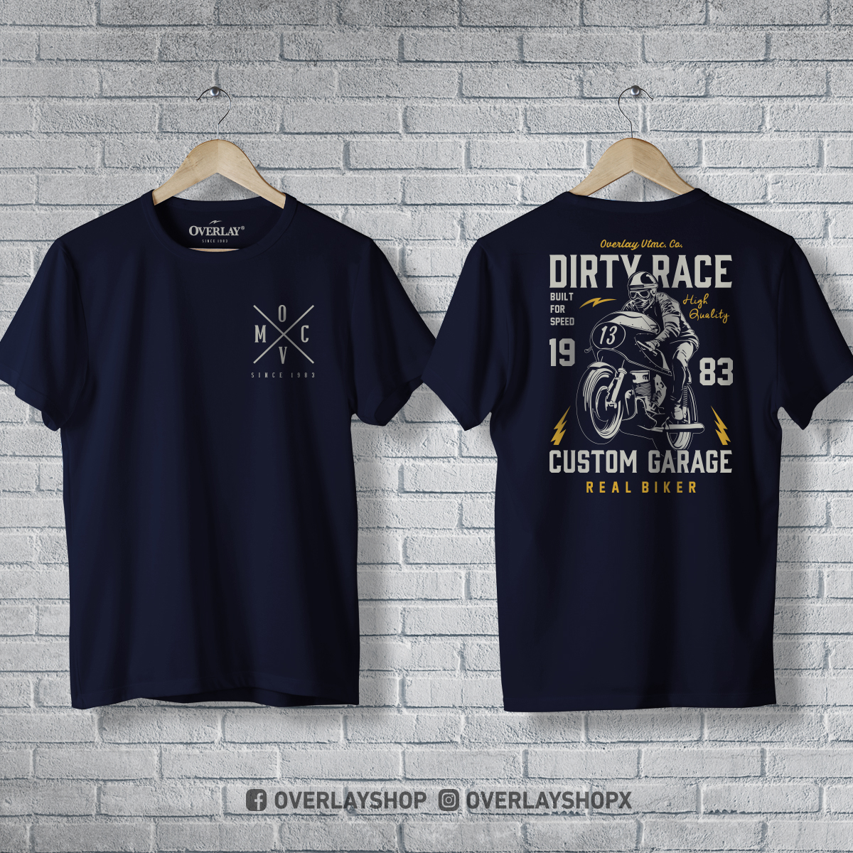 OVERLAY DIRTY TEE