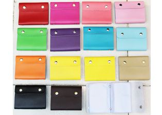 ตลับนามบัตรหนัง สีสวย ทันสมัย