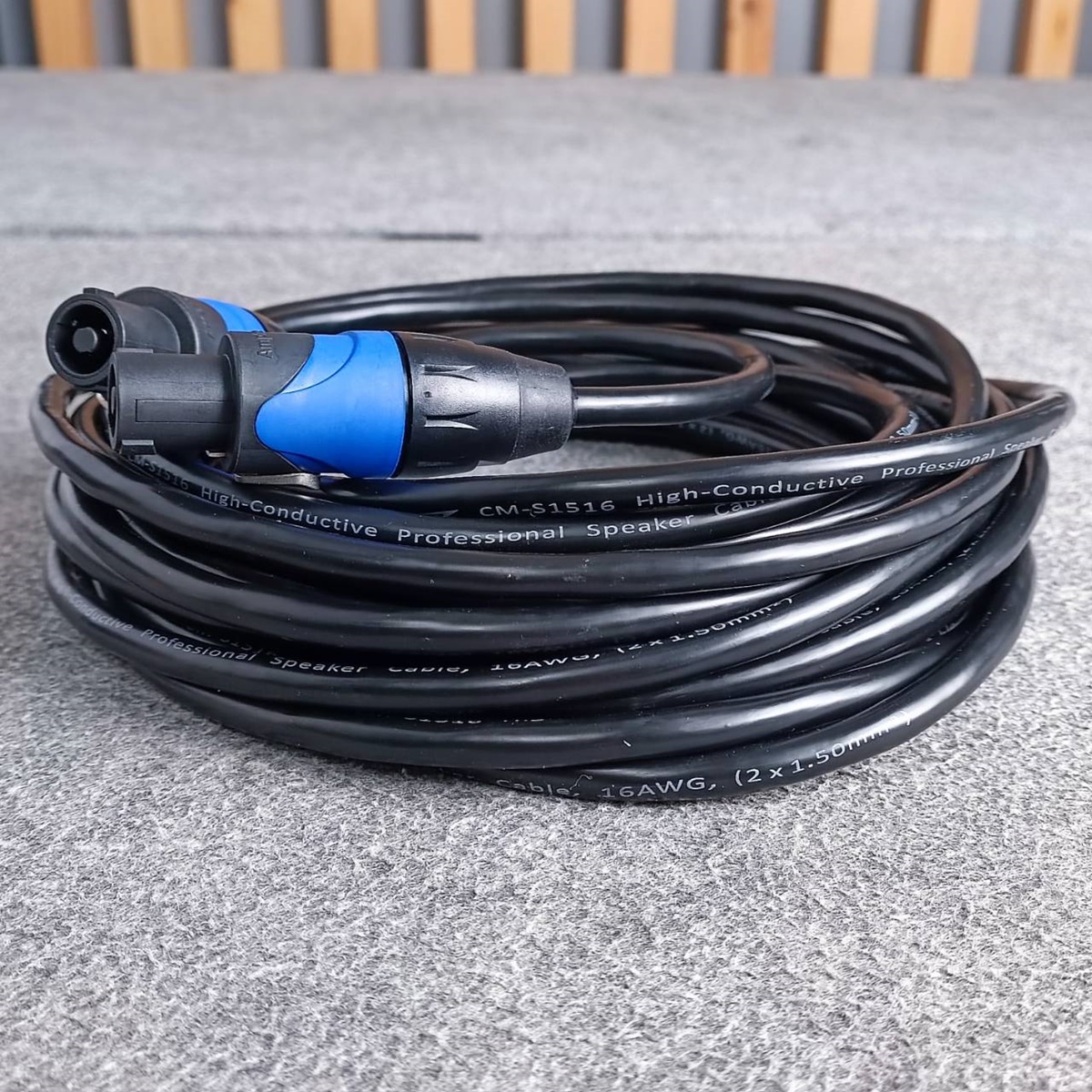 10เมตร สายลำโพงCM 1.5mm+SPEAKONอย่างดี สายลำโพง สายสเปคคอนหัวท้าย สายลำโพงสำเร็จรูป เอไอ-ไพศาล