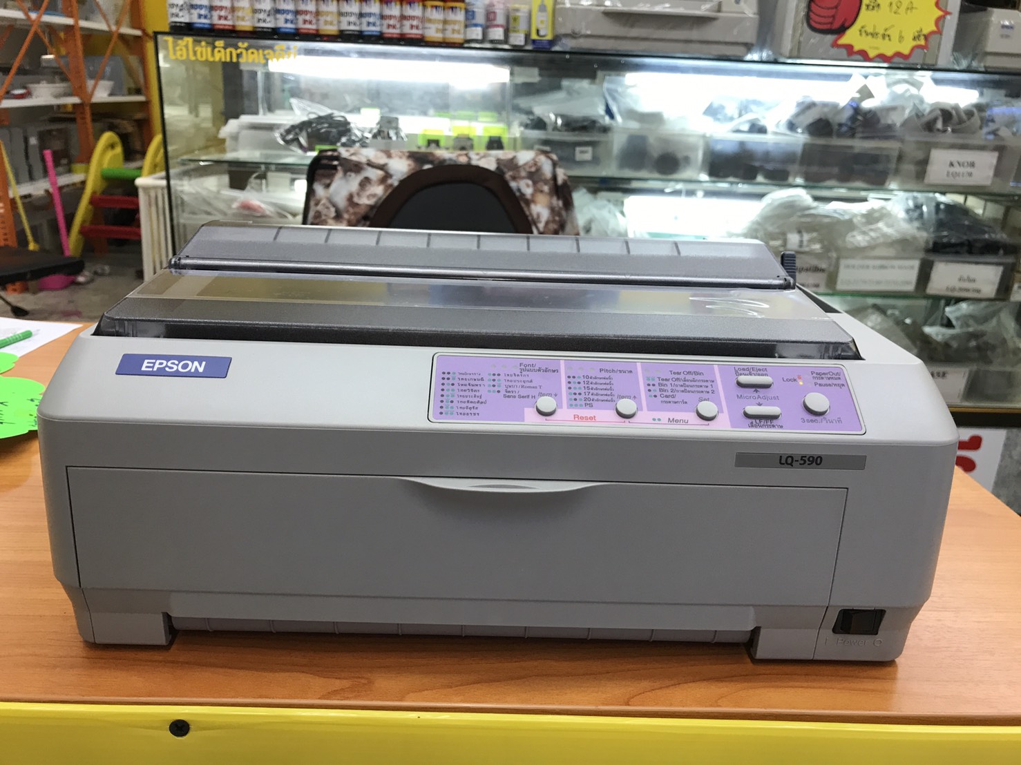 เครื่องปริ้นเตอร์ Epson LQ-590 มือสอง (รับประกัน 6 เดือน) ส่งฟรี!!