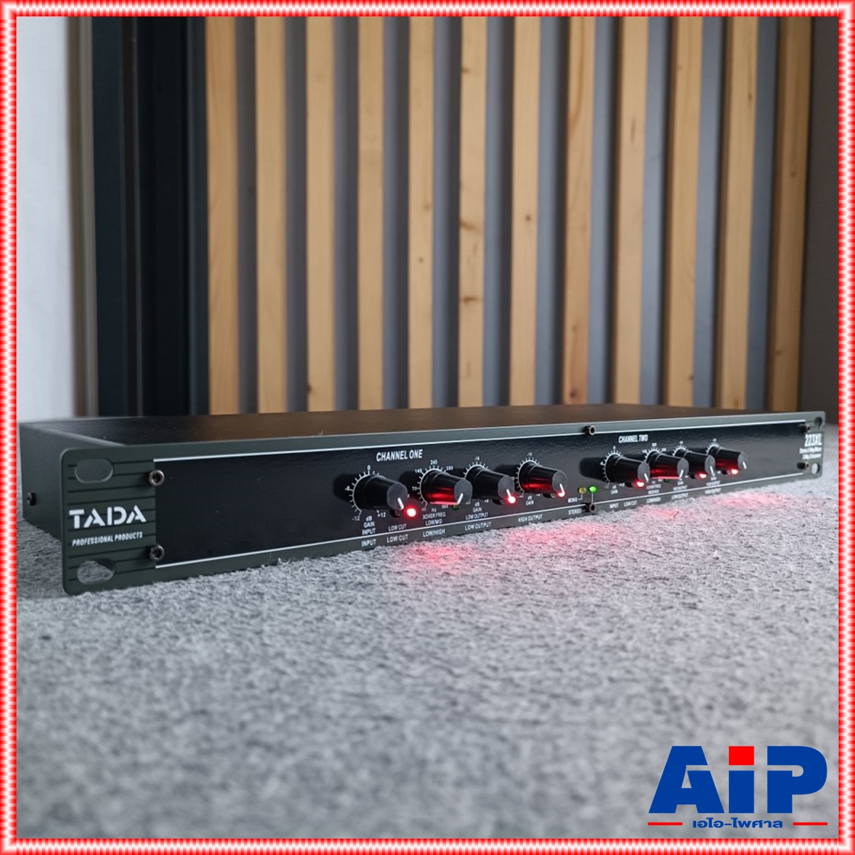 TADA 223XL crossover ครอสโอเวอร์อนาล็อก เครื่องแยกสัญญาณเสียง 223XL Electronic crossover TADA รุ่น 223 XL ครอส2ทาง 223xl สเตอริโอ 2 ทาง โมโน 3 ทาง เอไอ-ไพศาล