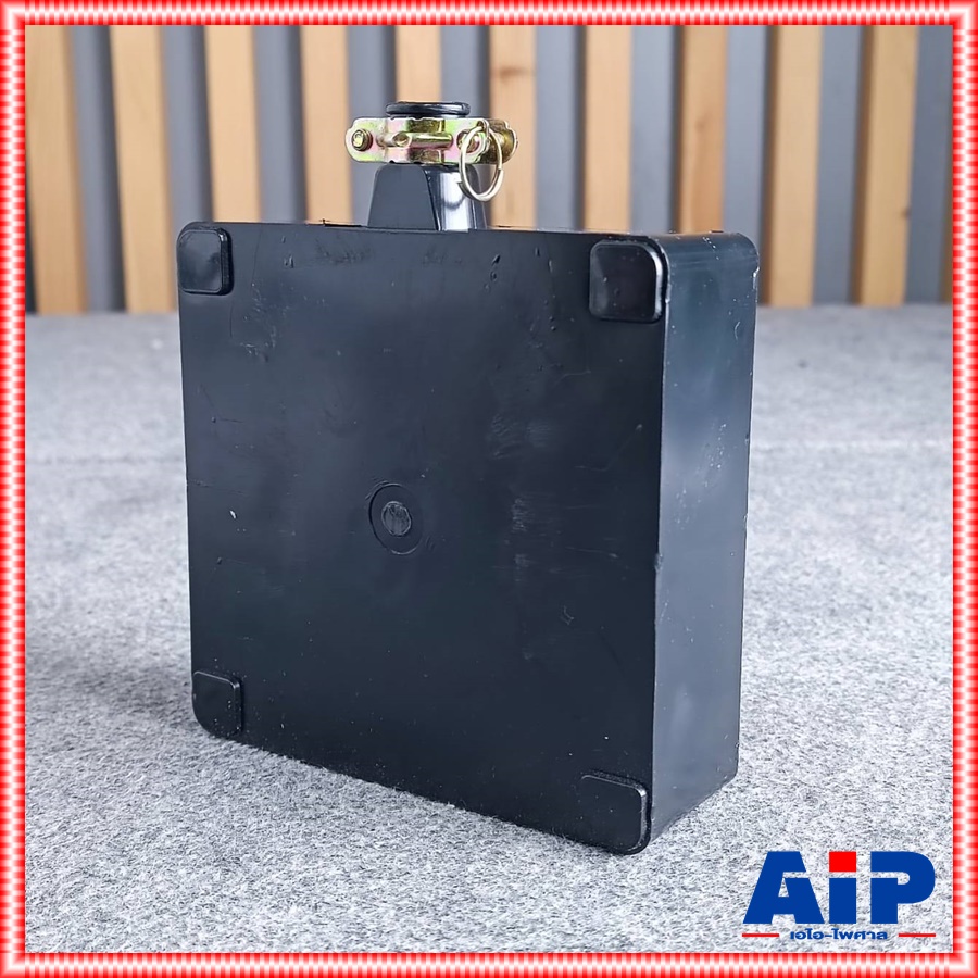 บล็อคยาง4x4 พร้อมปลั๊กกราวด์คู่ ABSสีเหลือง บล็อคยางไฟฟ้า บล๊อคไฟ 4x4 ปลั๊กพ่วงไฟฟ้า บล็อคยาง 4x4 กันกระแทรก