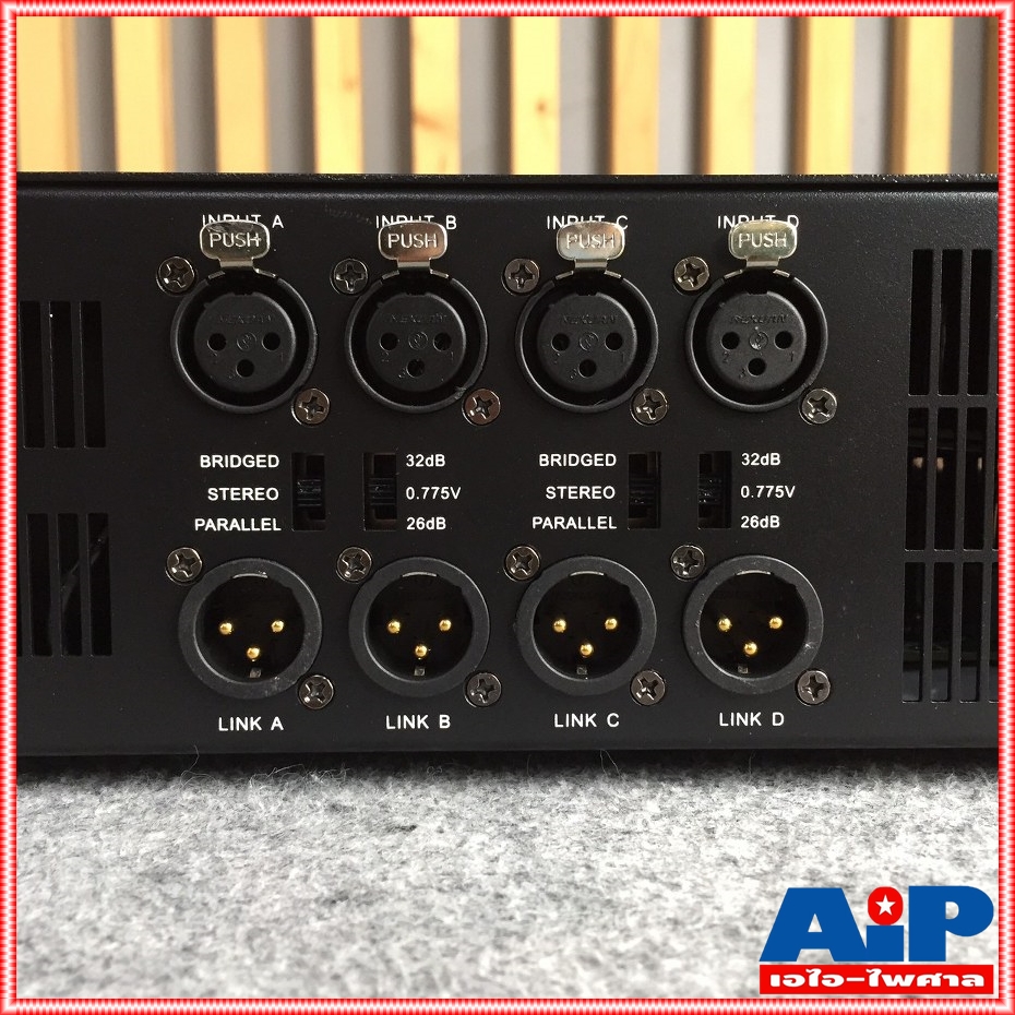 NTS DT-41200 poweramp 4CH เพาเวอร์แอมป์ เป็นพาวเวอร์ที่มี 4 ช่อง ขนาดความสูง 2U เป็นเครื่องขยายเสียง รูปแบบ CLASS D DT 41200 DT41200 เอไอ-ไพศาล