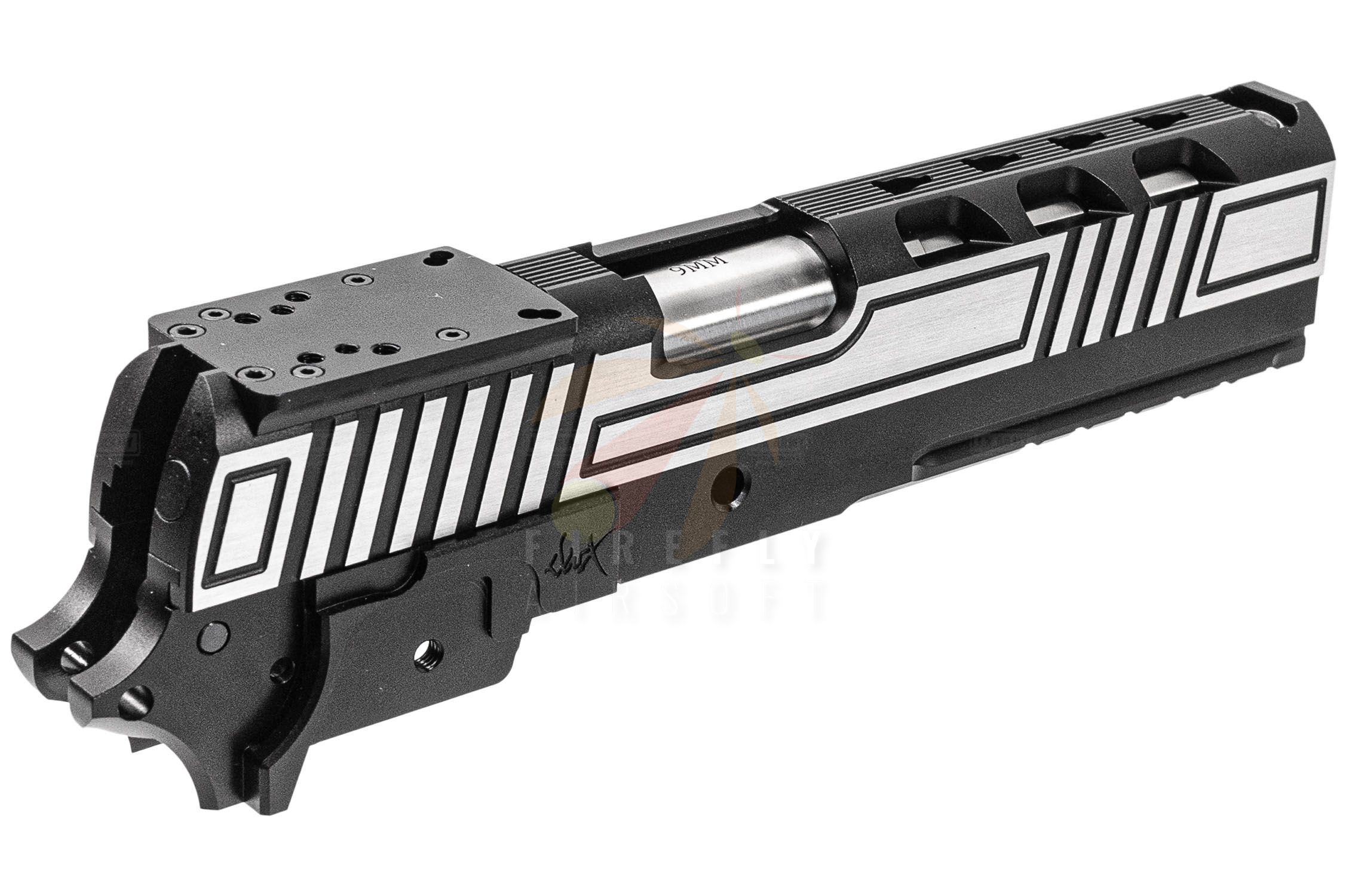 Gunsmith Bros CNC Aluminum DWX 2011Style Optics Slide Kit Set For Tokyo Marui TM Hi-Capa Series