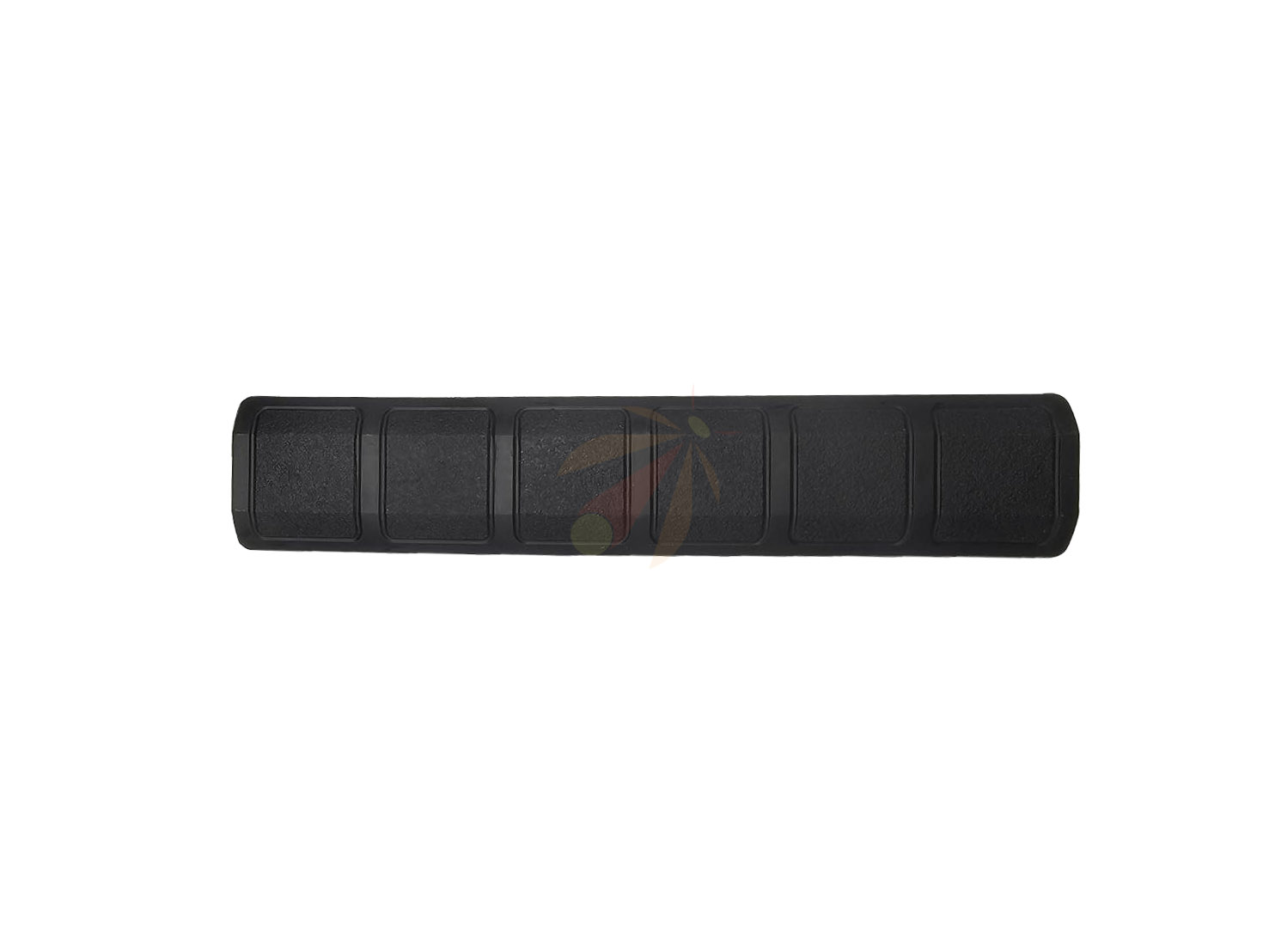 KeyMod Rail Covers / Panel Soft Rubber Textured Anti Slip 6.25" Black