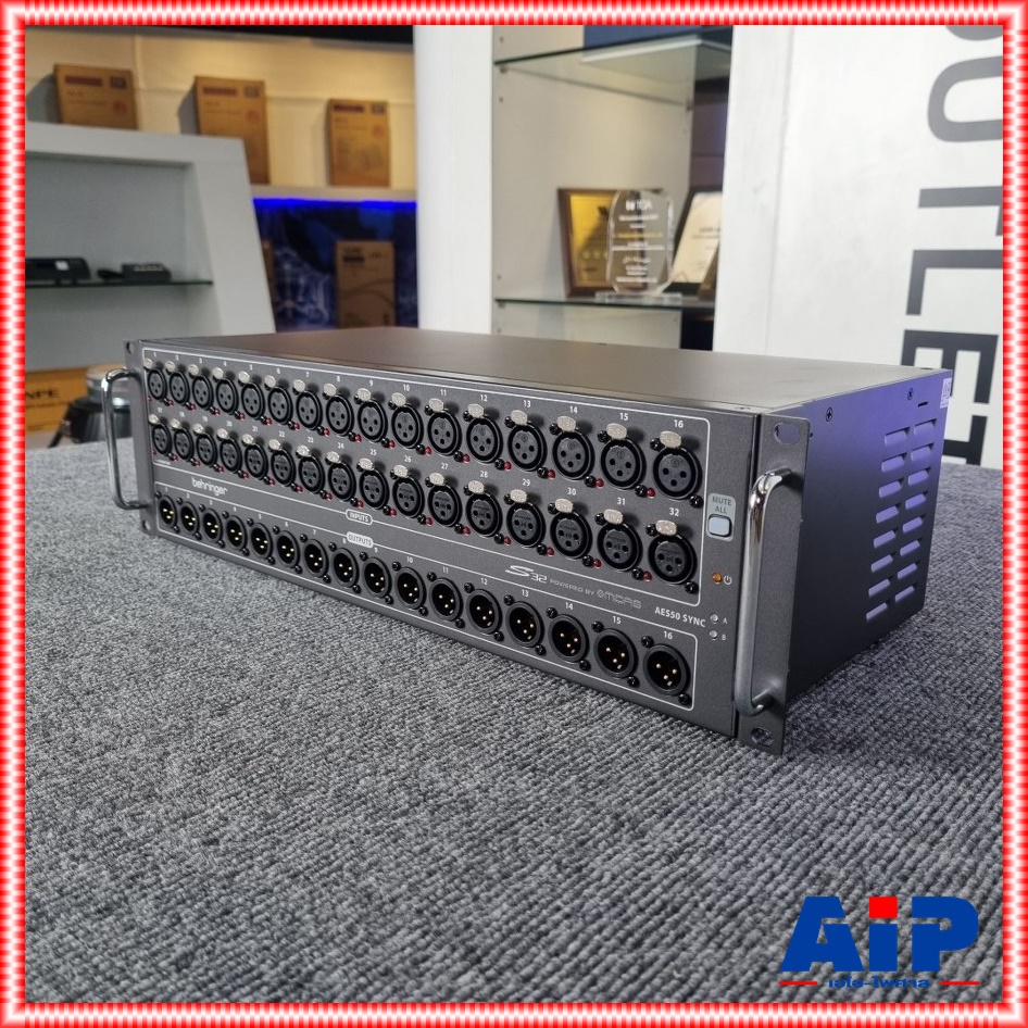 BEHRINGER S-32 Digital Snake Box +++ ดิจิตอลมิกเซอร์ S 32 S32 มิกเซอร์ เพาเวอร์มิกซ์ เครื่องเสียง ตัวปรับแต่งเสียง เอไอ-ไพศาล