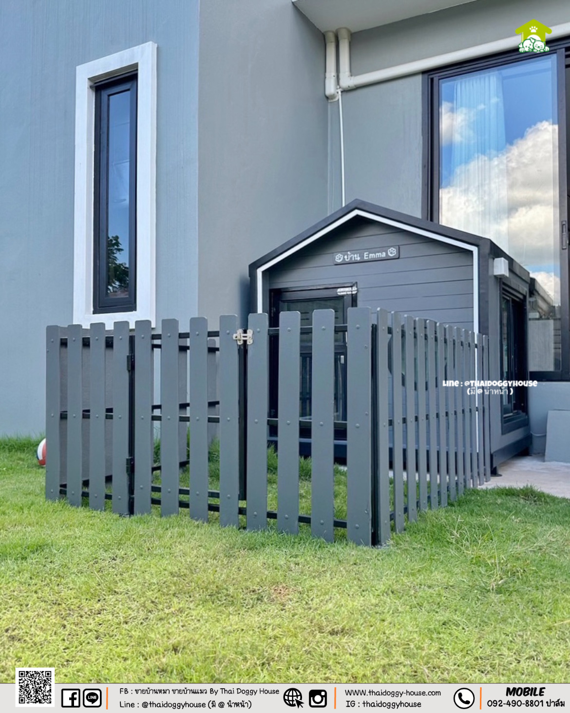 บ้านหมา บ้านแมว "𝐍𝐎𝐑𝐃𝐈𝐂 𝐒𝐓𝐘𝐋𝐄 𝐁𝐘 𝐓𝐇𝐀𝐈 𝐃𝐎𝐆𝐆𝐘 𝐇𝐎𝐔&#x