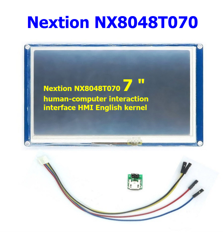 7" Nextion NX8048T070 HMI Intelligent Smart Serial Touch TFT LCD Module Display Panel For Raspberry Pi Arduino