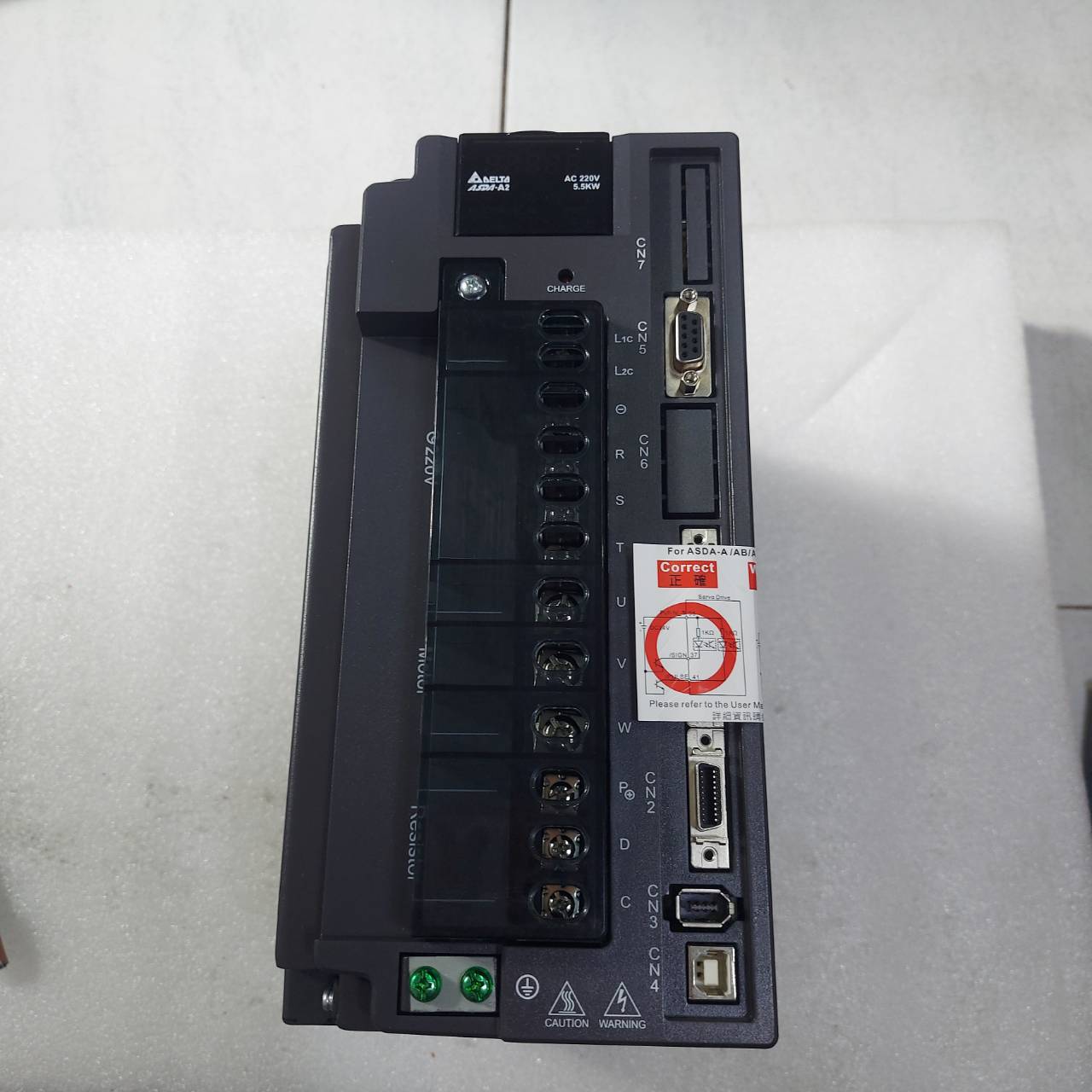 ASD-A2-5523-L SERVO DRIVE "DELTA"