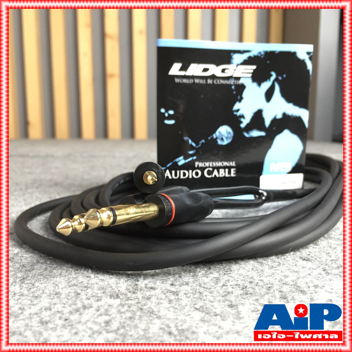 5เมตร LIDGE YM 360 สายP.TR-ST-MICx2 สาย 5เมตร YM-360 YM360 สายสัญญาณ TRS โฟนโมโน รุ่น YM-360 ยี่ห้อ NTS สายเสียงจากโน๊ตบุ๊คเข้ามิกเซอร์