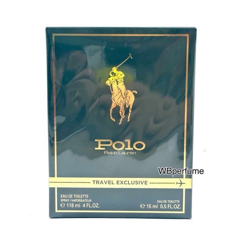 คุ้ม ชุดน้ำหอม Polo by Ralph Lauren Travel Exclusive for Men 118ml และ 15ml