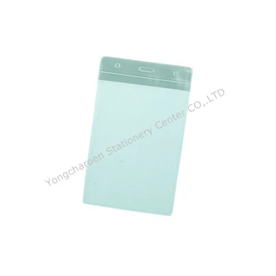 ป้ายพลาสติกใส่บัตร #12 (*9.0 x 14.0 ซม.)