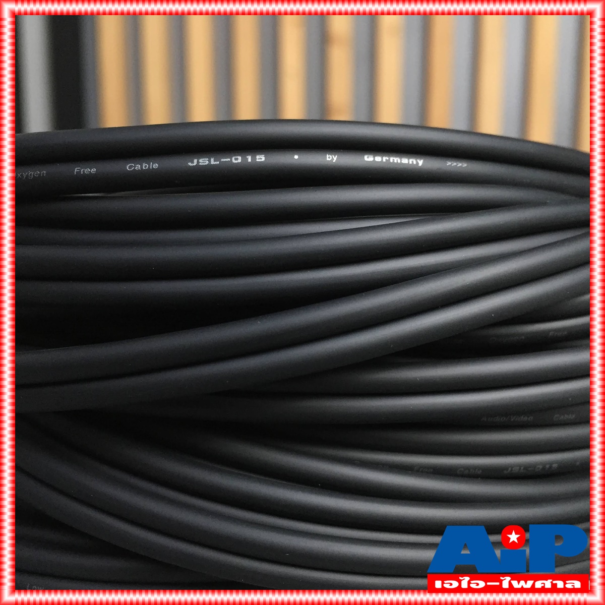 ยาว20เมตร สายสัญญาณสเตริโอ TRST 3.5 to RCA 2 หัว DYNACOM J015-7 สาย P.TR-ST - P. RCA x2 สาย TR-ST ออก RCA x2 20M