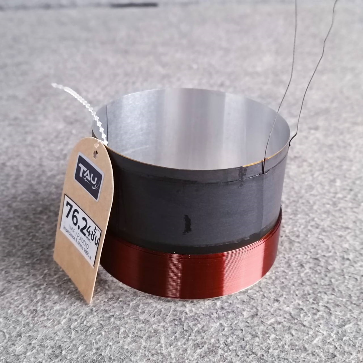 อลูมิเนียม วอยซ์ เบอร์76.2 4ชั้น อลู VOICE COIL วอยล์ วอยซ์ลำโพงทั่วไป วอยซ์อลูขนาด 76.2mm 4ชั้น อะไหล่ดอกลำโพง เอไอ-ไพศาล