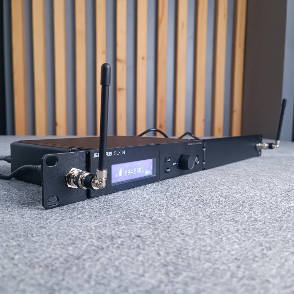 SHURE SLXD14A-M55 ไมโครโฟนไร้สายแบบ Bodypack คลื่นความถี่ 694-703 MHz และ 748-758 MHz (ไม่มีไมโครโฟน)! รุ่นใหม่ ไมโครโฟน shure SLXD 14 A / M 55 SLXD14A-M55 เอไอ-ไพศาล +++