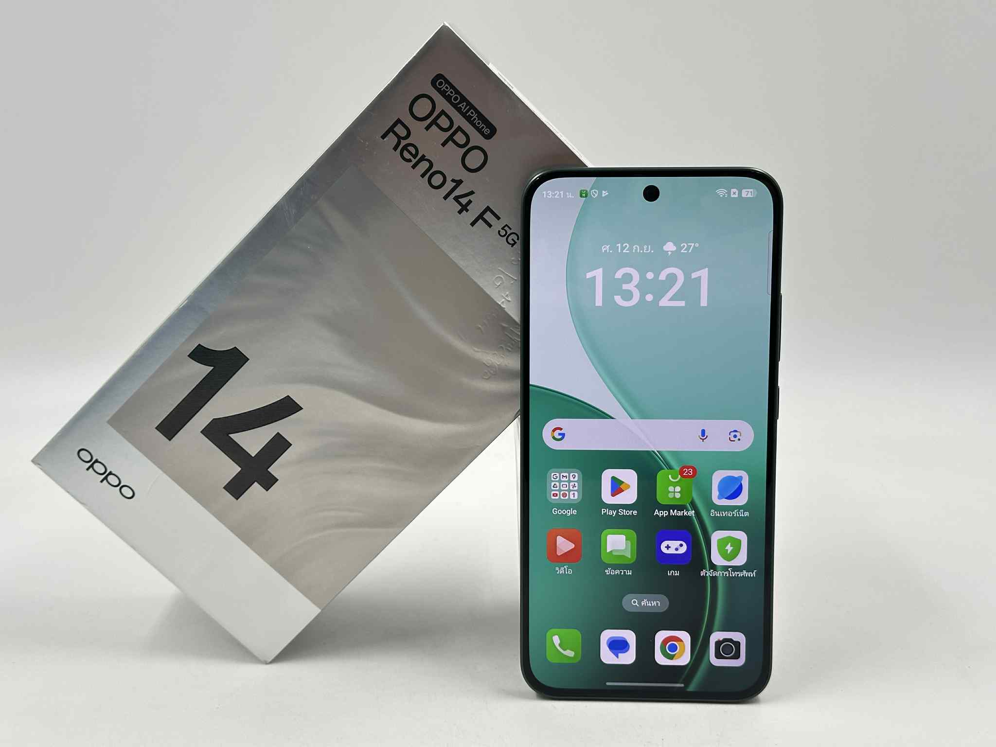 🍯OPPO Reno14 F 5G (12GB+512GB) Luminous Green 🍯 มีปกศ สภาพสวย ครบกล่อง