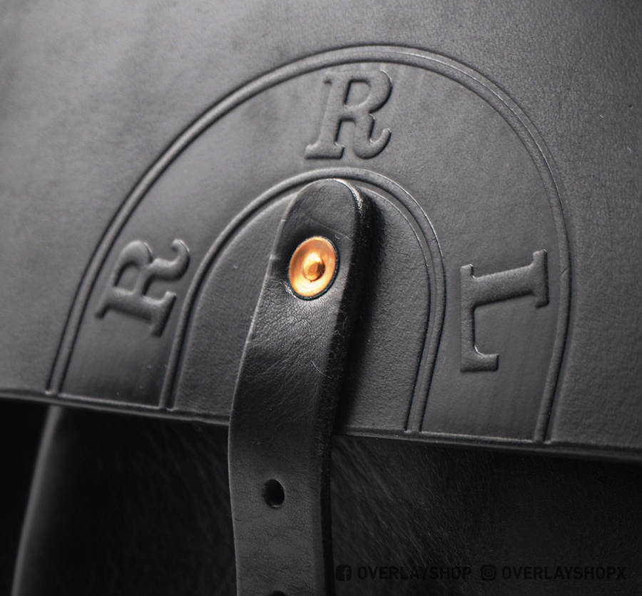 RRL & CO Leather Messenger Bag