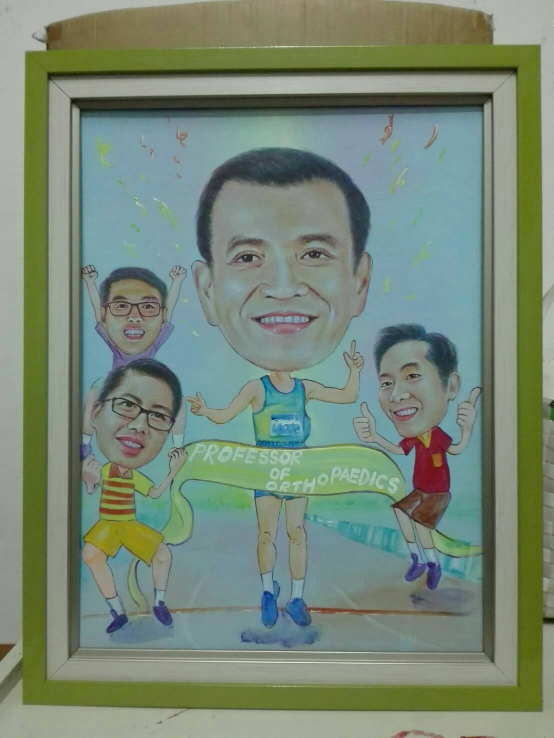 ภาพล้อนักวิ่ง