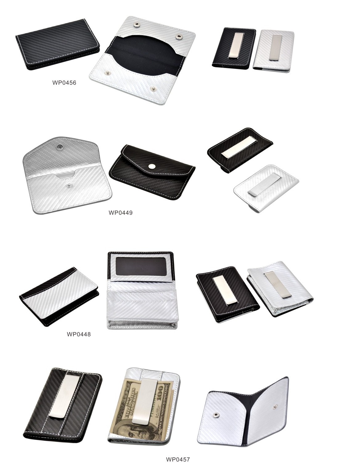Money Clip คลิปหนีบธนบัตร คลิปเสียบธนบัตร คลิปหนีบธนบัตร มีกระเป๋า