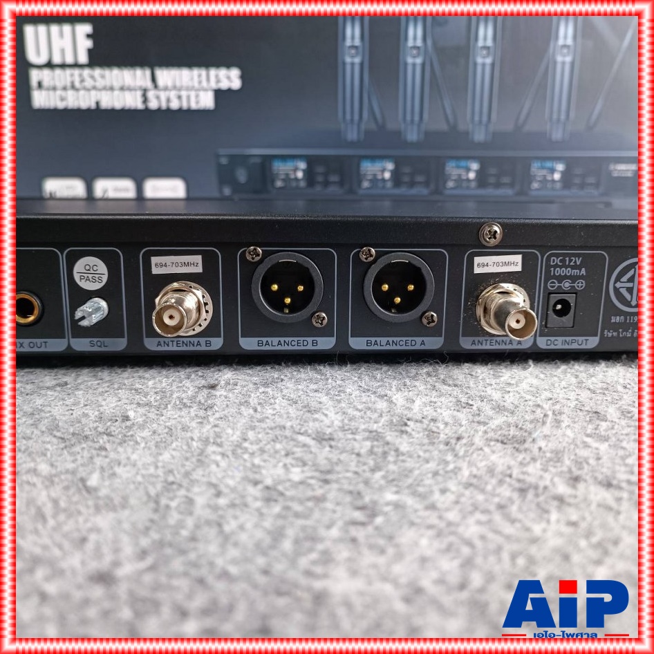 MICROTECH MT-444B ไมค์ลอยมือถือ 4ด้าม จูนความถี่ ไมโครโฟนไร้สาย คลื่นความถี่ UHF MT 444 ไมโครเทค MT 444B MT444B เอไอ-ไพศาล