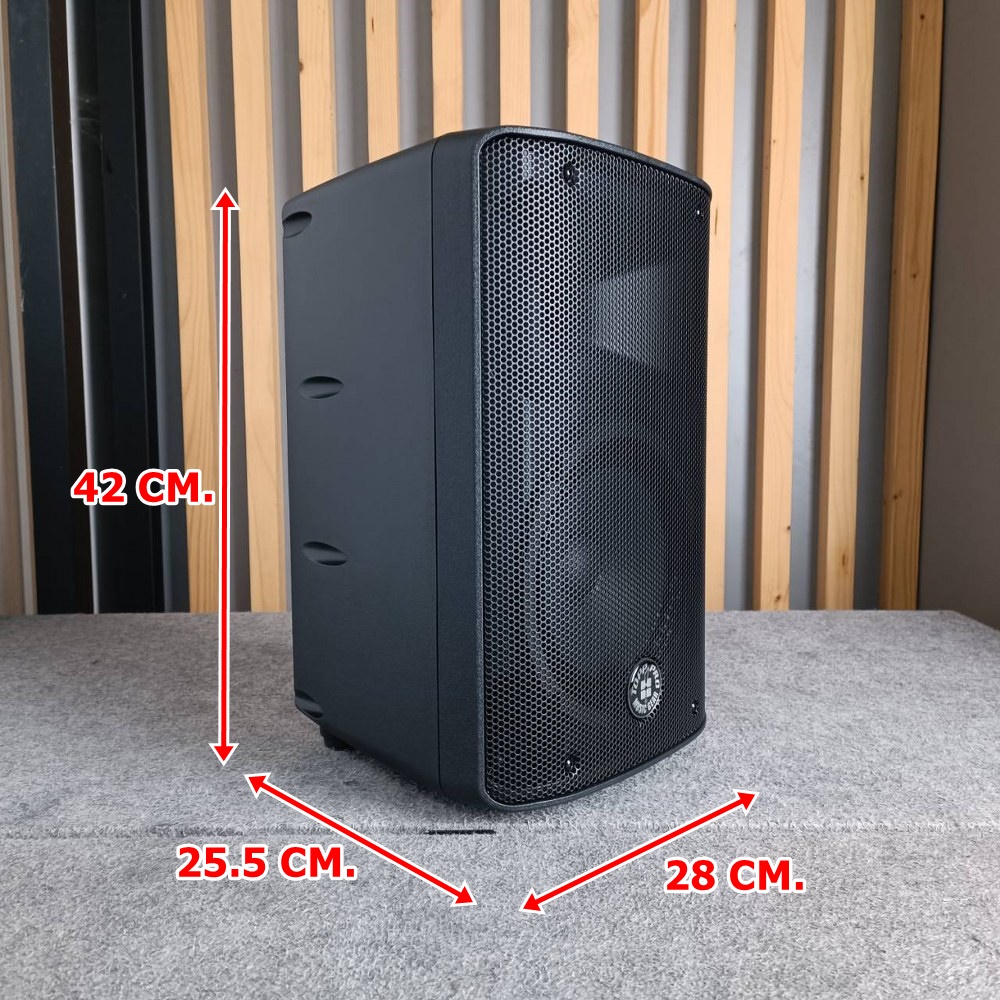 TOPPPRO X-8A MKII active speaker Bluetooth ตู้ลำโพงพลาสติก 8" ตู้ลำโพงเสียงกลาง มีแอมป์ในตัว ลำโพง TOPP-PRO X 8A TOPP PRO X8A เอไอ-ไพศาล