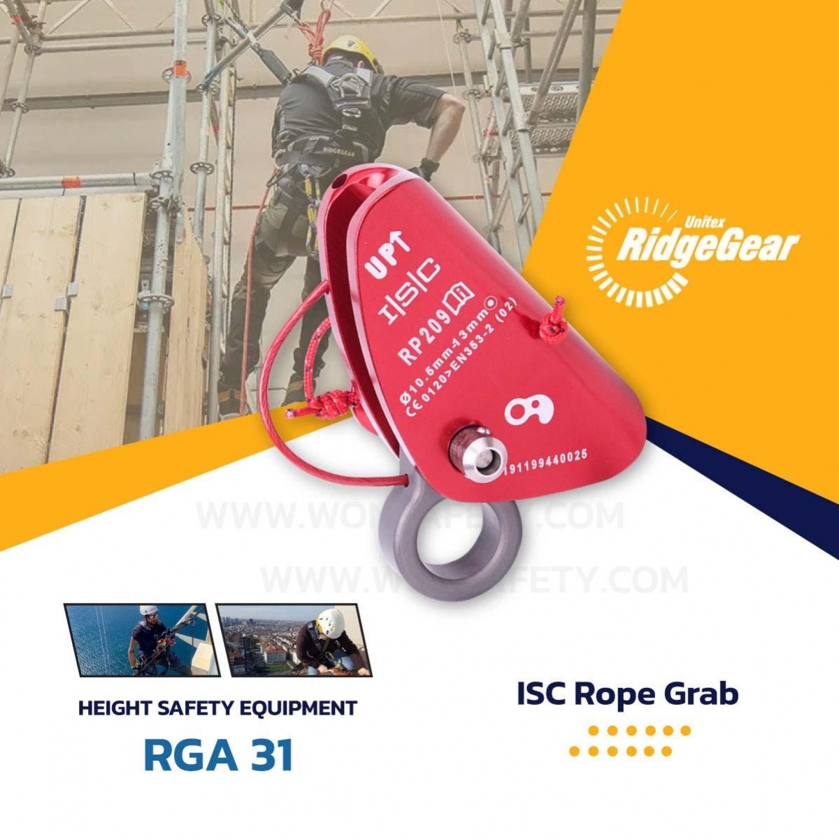 RGA31 ISC Rope Grab