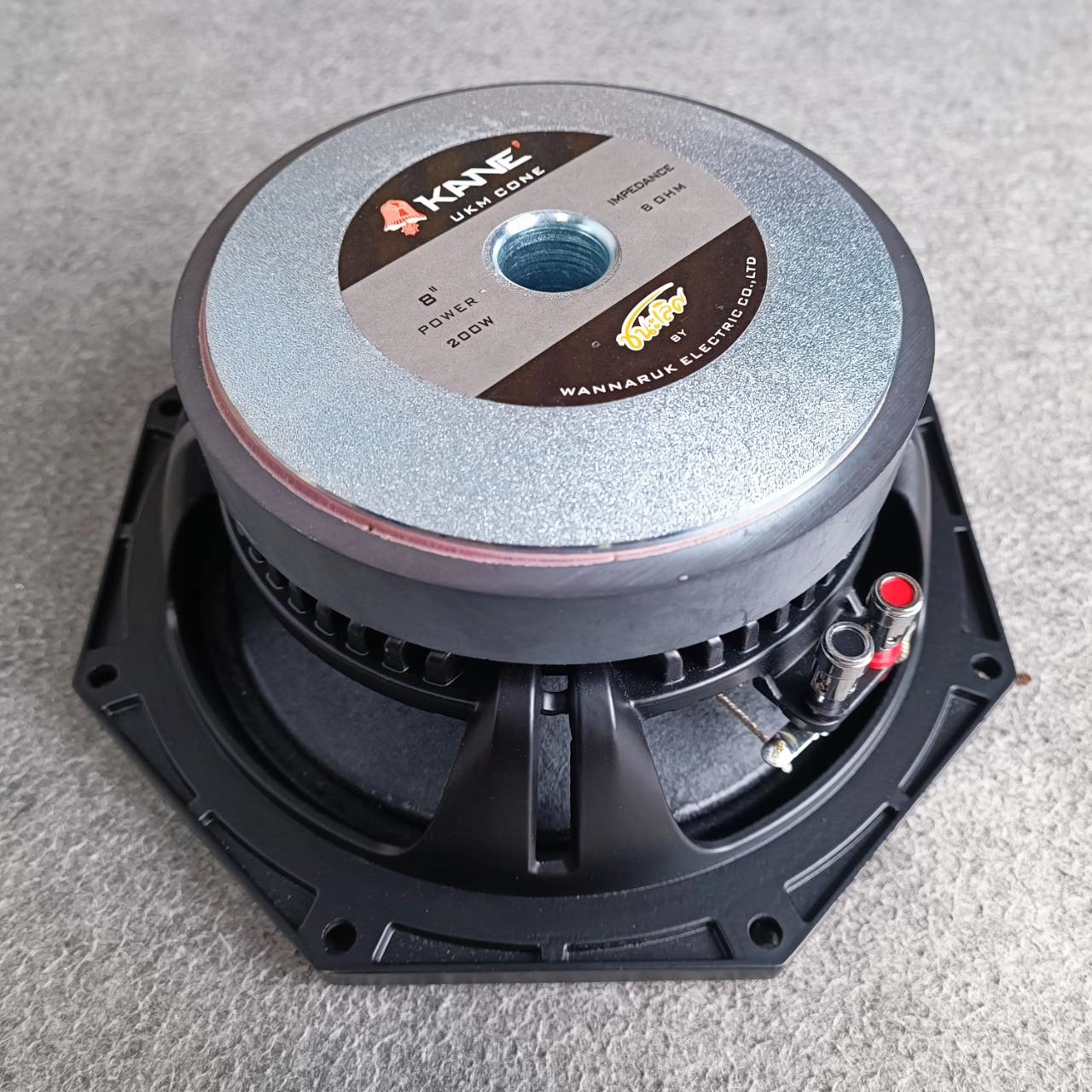 สินค้าเสียหายจากการขนส่ง KANE ชนะเลิศ ลำโพง8" โครงหล่อ วอยซ์เบียด,โครงแตก ดอก ลำโพง KA NE ลำโพง8นิ้ว คาเนะ เอไอ-ไพศาล