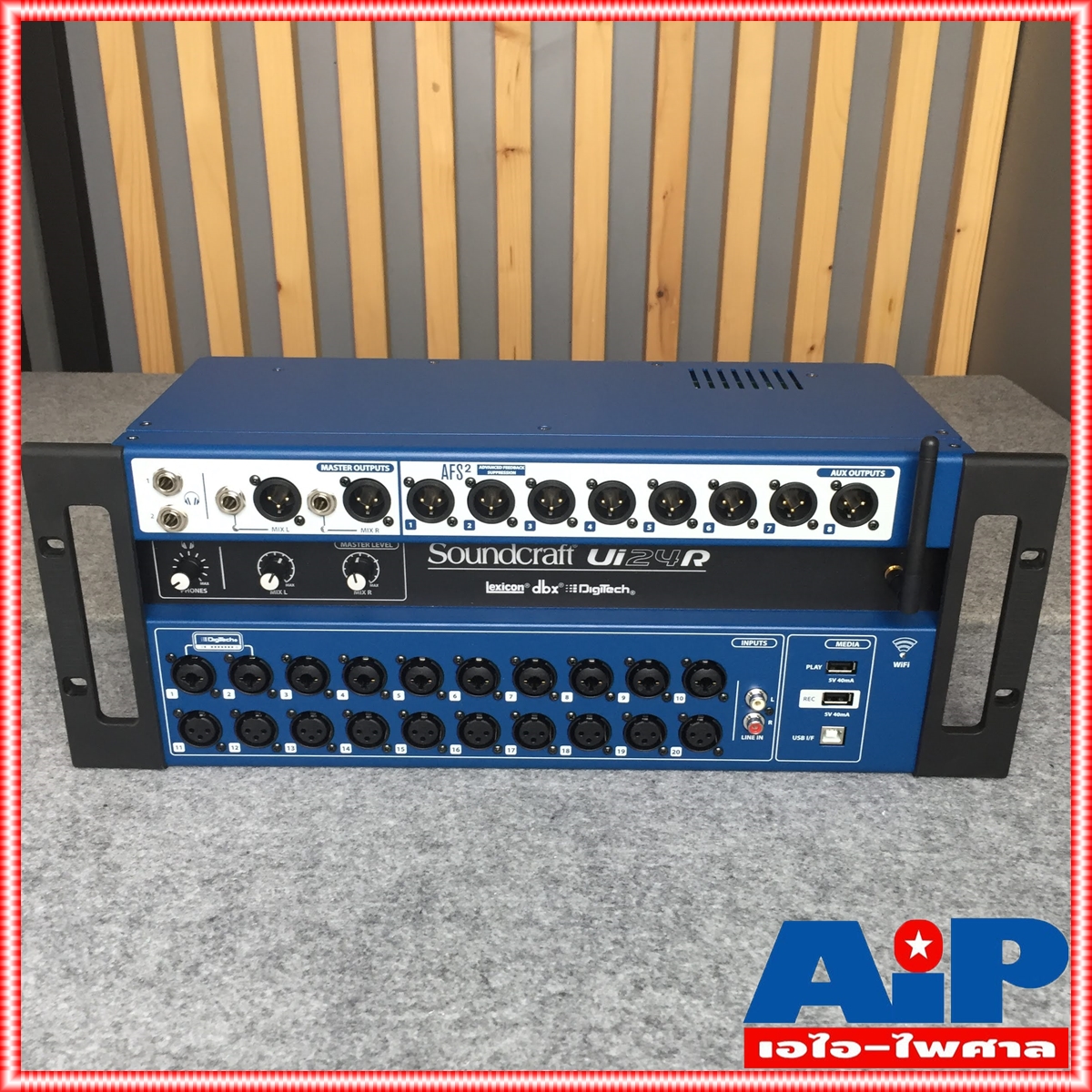 SOUNDCRAFT UI-24R Digital Mixer มิกเซอร์ มิกดิจิตอล เครื่องปรับแต่งเสียง MIX ตัวปรับแต่งเสียง เครื่องเสียง เอไอ-ไพศาล +++