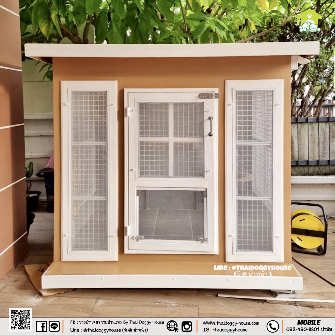 บ้านหมา บ้านแมว " 𝐁𝐎𝐗 𝐒𝐓𝐘𝐋𝐄 𝐁𝐘 𝐓𝐇𝐀𝐈 𝐃𝐎𝐆𝐆𝐘 𝐇𝐎𝐔𝐒𝐄 " &#x