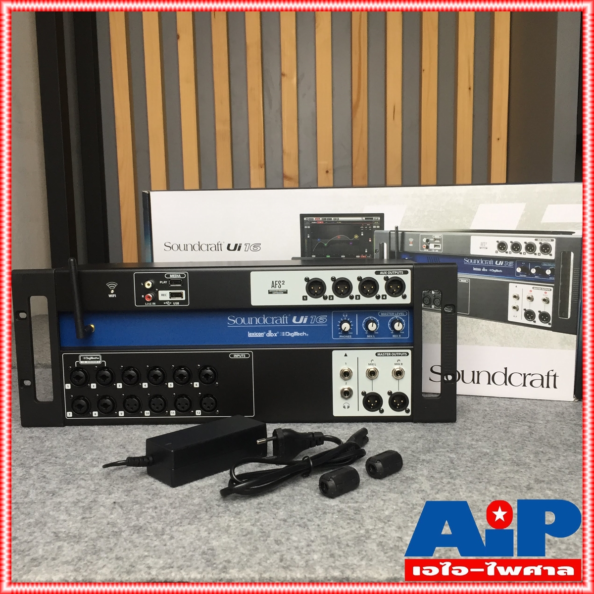 SOUNDCRAFT UI16 Digital Mixer มิกเซอร์ มิกดิจิตอล ui-16 เครื่องปรับแต่งเสียง MIX ตัวปรับแต่งเสียง เครื่องเสียง เอไอ-ไพศาล +++