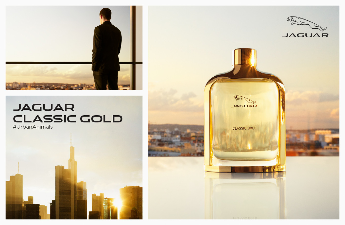 น้ำหอมแท้100% น้ำหอม Jaguar Classic Gold EDT for men 100 ml