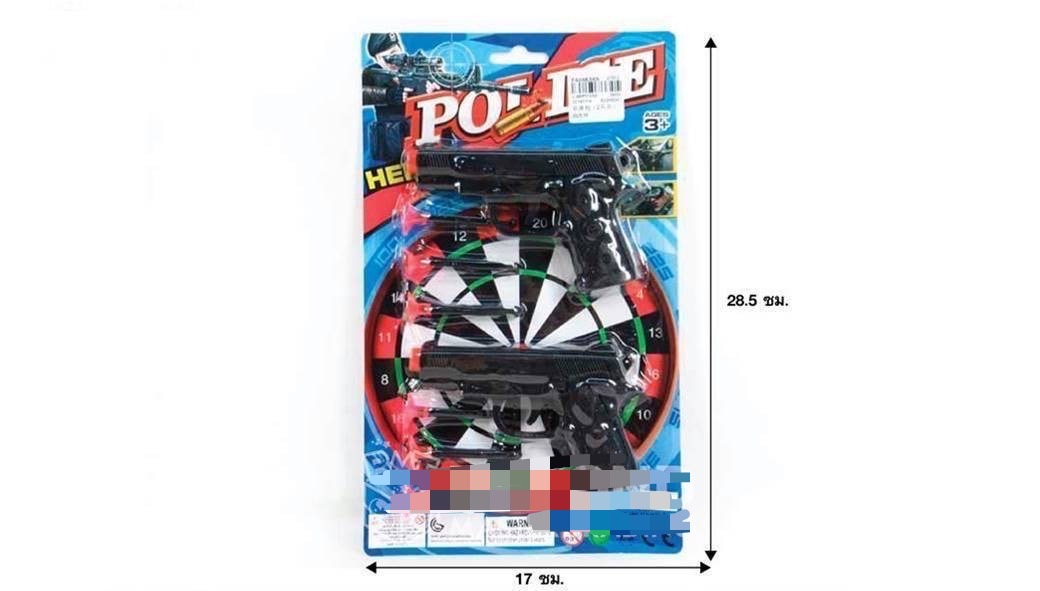A089 ของเล่นเด็กปืนยิงลูกดอก ปืนของเล่น ปืนสั้นของเล่น ปืนเด็ก ปลีกชิ้นละ