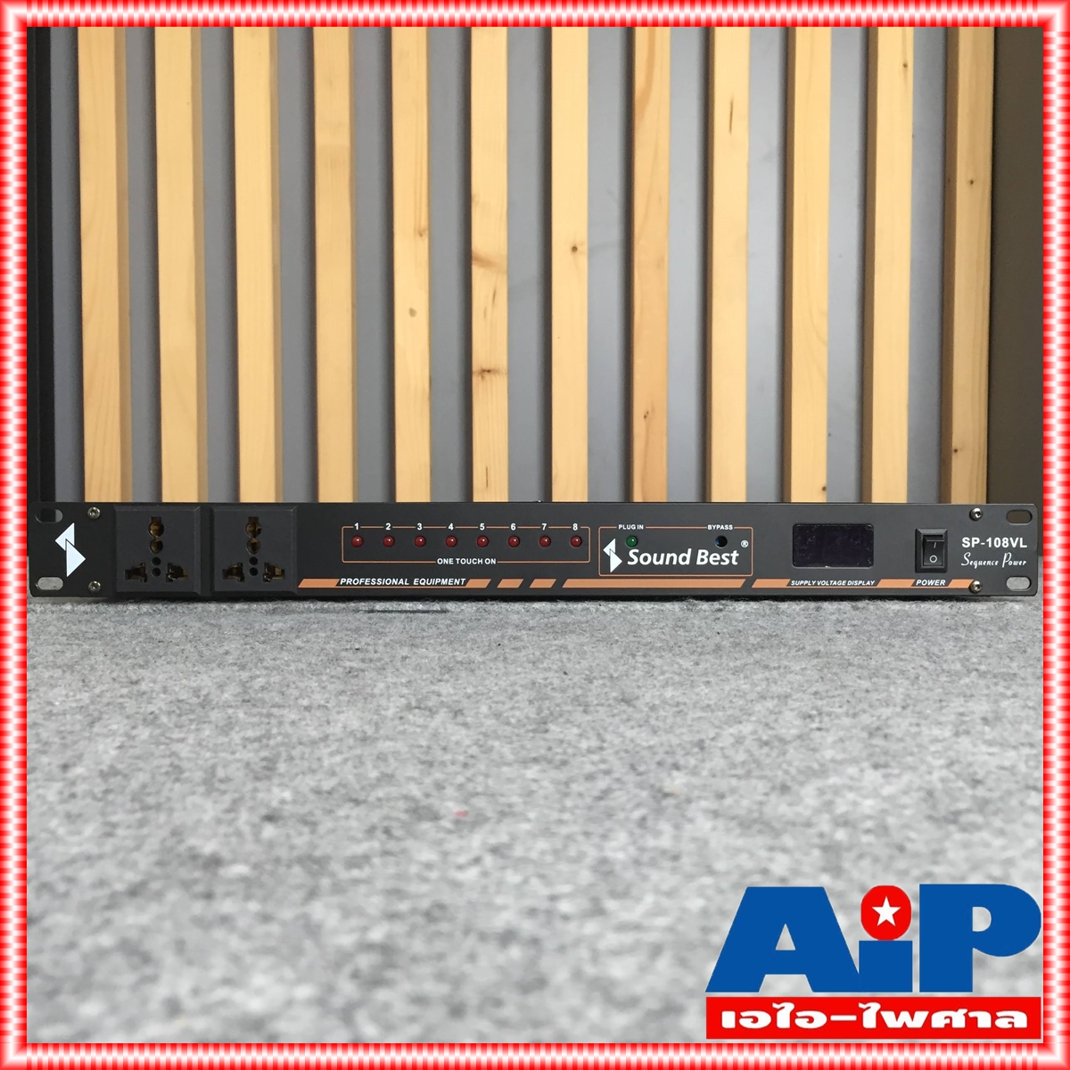 SOUNDBEST SP108VL sequence power control ปลั๊กไฟ หน่วงเวลา Sound Best ปลั๊กไฟประกอบแร็ครุ่น SP-108VL SP108 AC Outlet ACoutlet 220V 10ช่อง ปลั๊กพ่วงติดแร็ค ปลั๊กไฟติดแร็ค ปลั๊ก ซาวด์เบส ปลั๊กต่อเครื่องเสียง BREAKER OUTLET เอไอ-ไพศาล +++