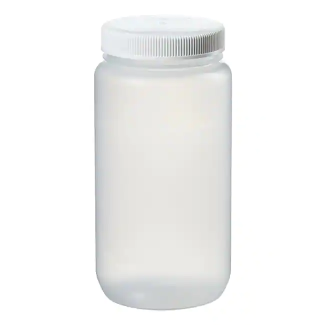 Nalgene™ Large Wide-Mouth PPCO Bottles with Closure, 2 L