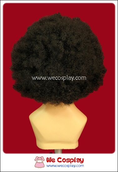 วิกผมอะโฟร วิกผมหยิกฟู สีดำ Black Afro Fancy Wig