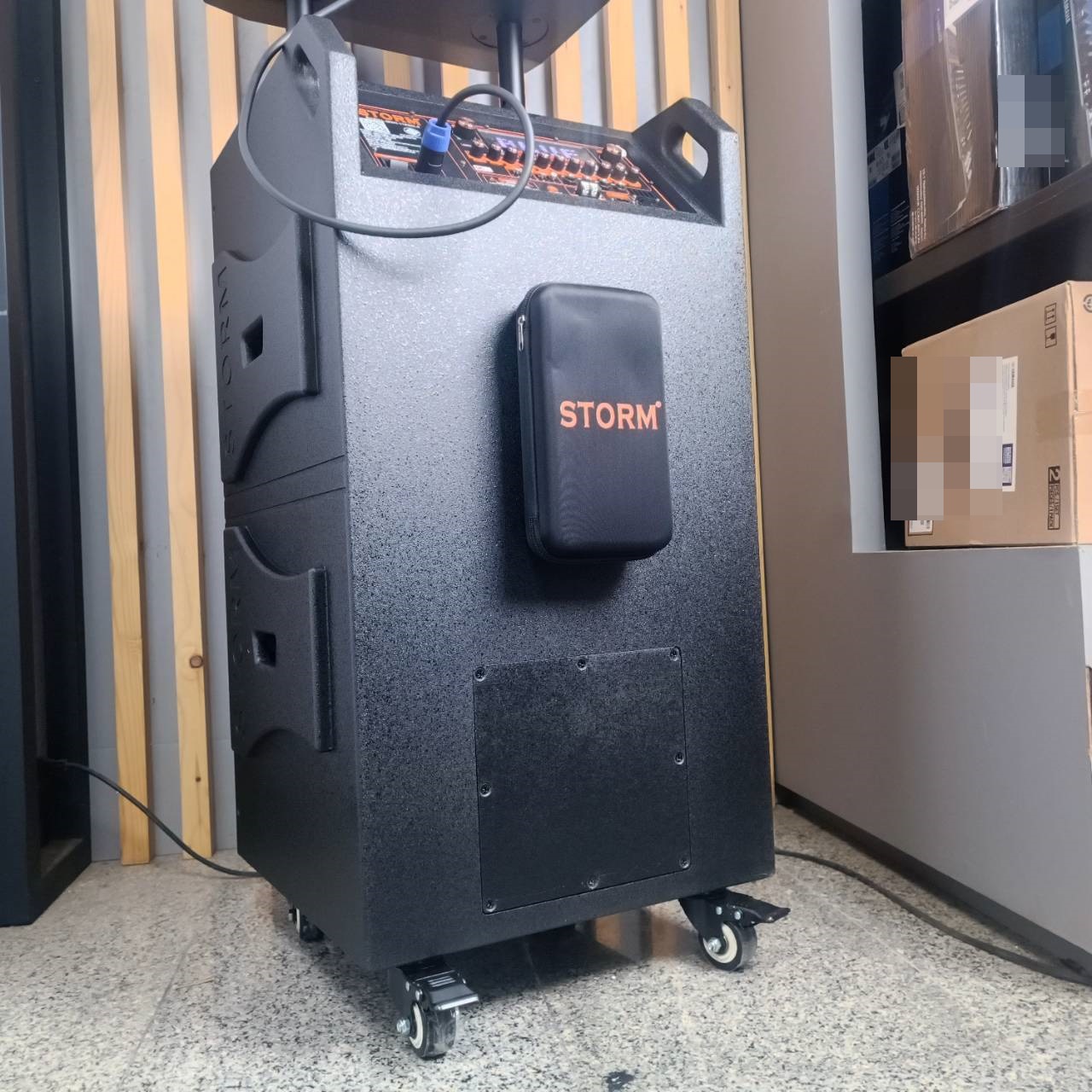 STORM MSH-1103CLS ชุดลำโพง ซับ15นิ้วx2 กลาง6.5นิ้วx2 พร้อมไมค์ลอย ชาร์จแบตได้ ลำโพง อเนกประสงค์ MSH 1103CLS MSH1103CLS เอไอ-ไพศาล