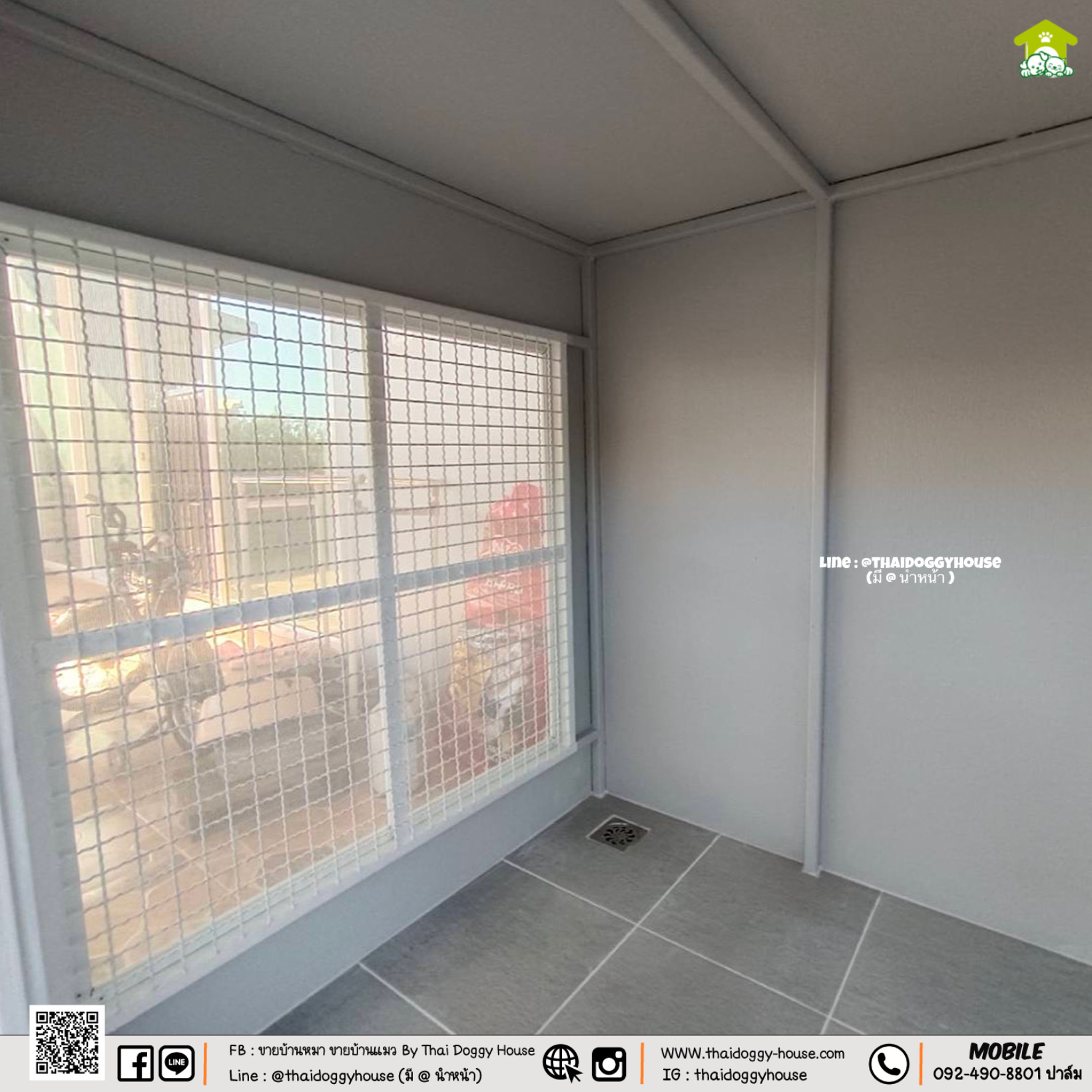 บ้านหมา บ้านแมว " 𝐁𝐎𝐗 𝐒𝐓𝐘𝐋𝐄 𝐁𝐘 𝐓𝐇𝐀𝐈 𝐃𝐎𝐆𝐆𝐘 𝐇𝐎𝐔𝐒𝐄 " &#x