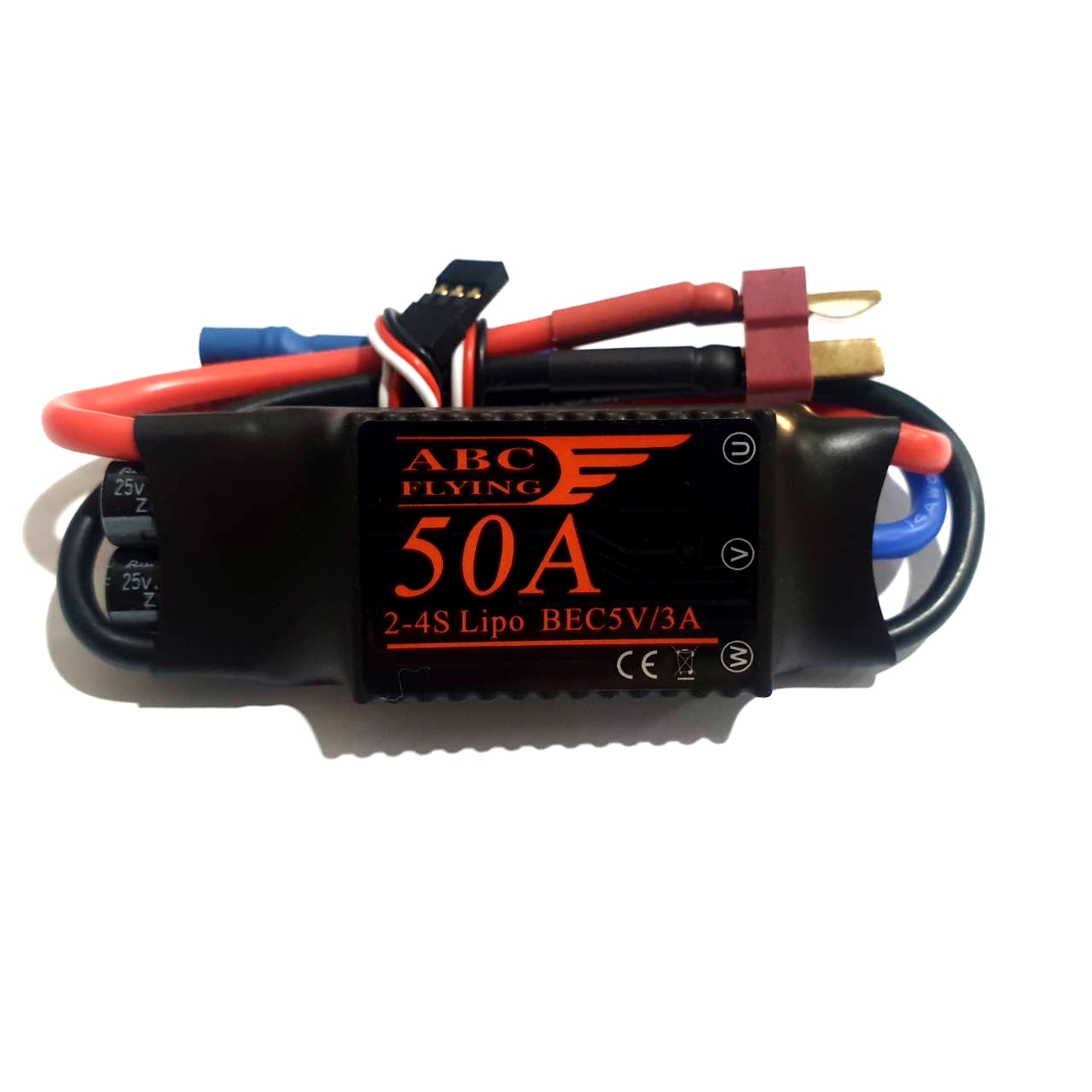 ABC : Speed Controller 50A เชื่อมปลั้กให้พร้อมใช้