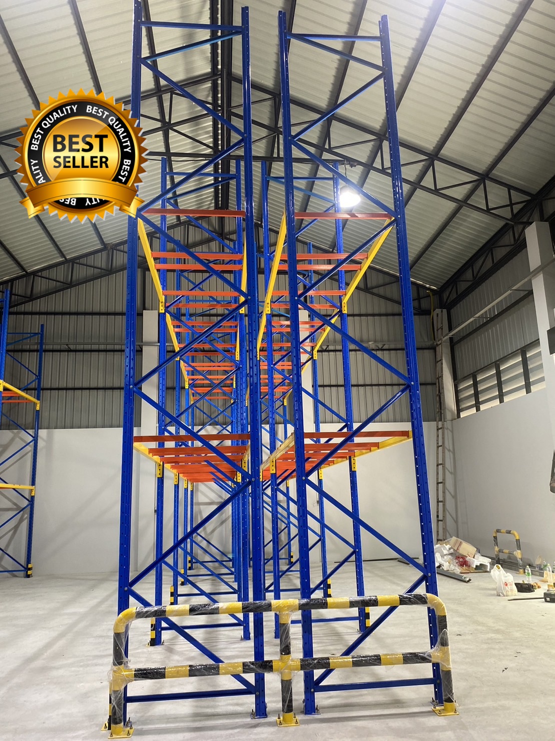 ติดตั้งชั้นเก็บสินค้าในคลังสินค้าโลจิสติกส์logistics